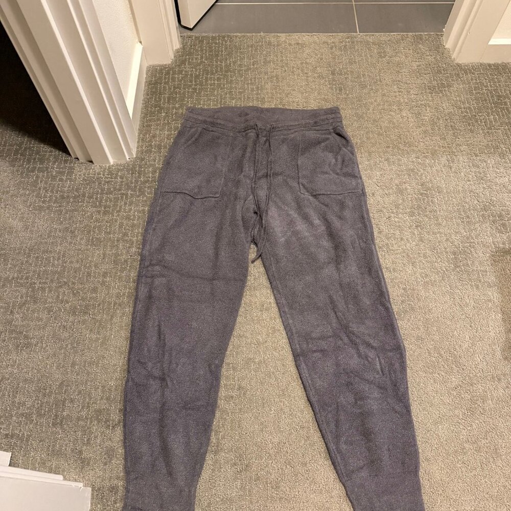 Barefoot Dreams Cozychic Ultra Lite Jogger - Size Medium - Gray - Picture 4 of 5